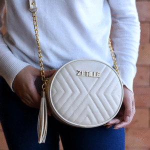 Bolsa Tiracolo Redonda ZETILLE – Bege