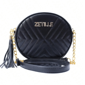 Bolsa Tiracolo Redonda ZETILLE – Preto