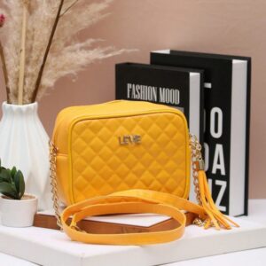 Bolsa Tiracolo LEVIE – Amarela