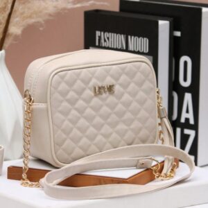 Bolsa Tiracolo LEVIE – Bege Off-White